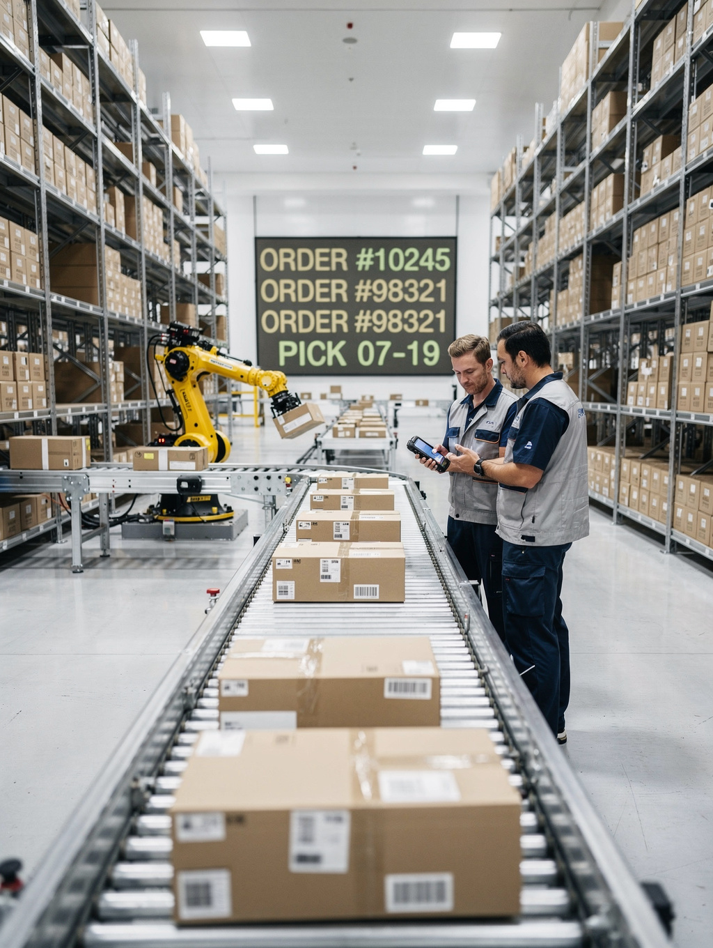 Centro de distribución automatizado en Barcelona